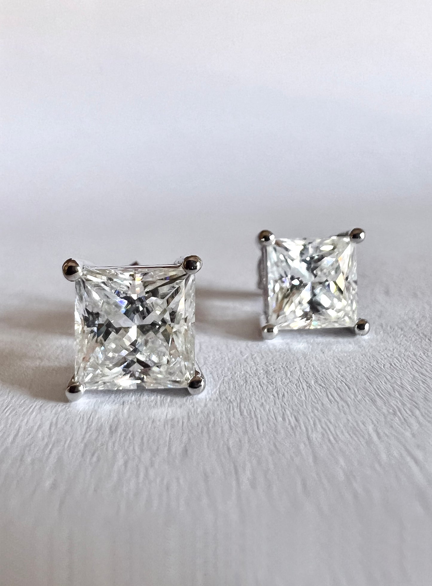 Orecchini Princess 2 ct 18 kt