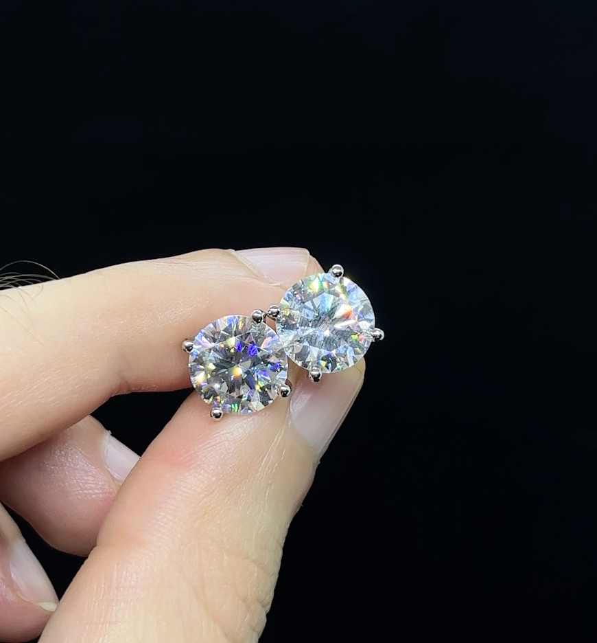 Orecchini 3 ct Brillante 18 kt