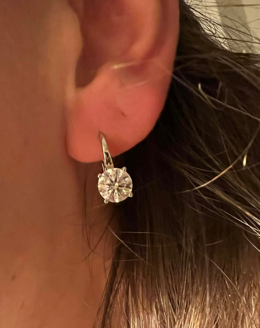 Orecchini monachella 1.5 ct cadauno