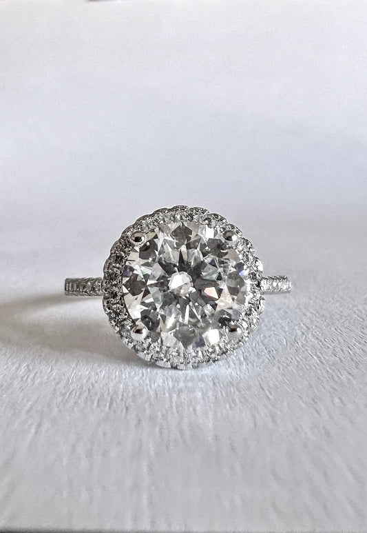 Anello Round 3 ct