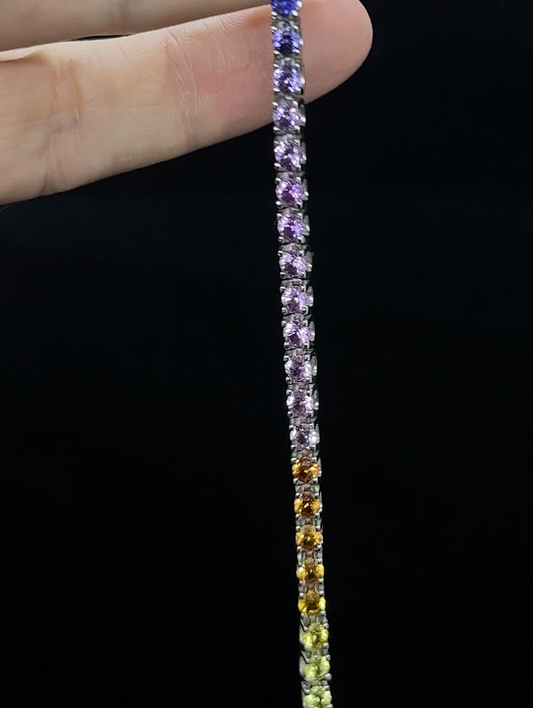 Bracciale Tennis Rainbow