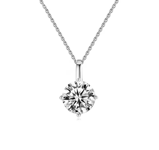 Collana Punto Luce Brillante 18 kt