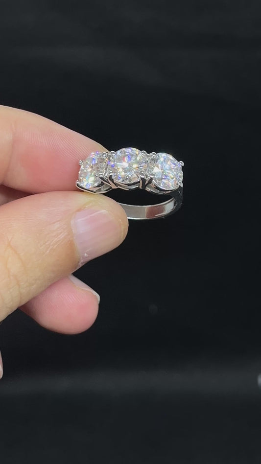 Fascia Trilogy 6 ct ( 2 + 2 + 2 )- oro 18kt